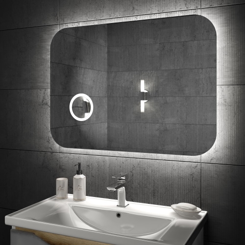 Зеркало Sanwerk Ultra Oko 80*65 LED 2835IR, W-0-S ZU0000160 - 3