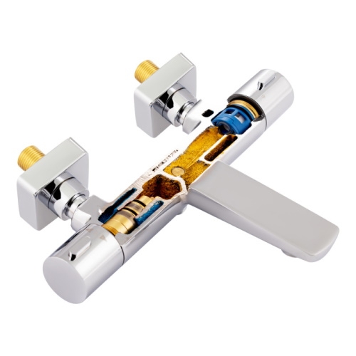Смеситель для ванны Qtap Votice QVTC30T105GC - 3