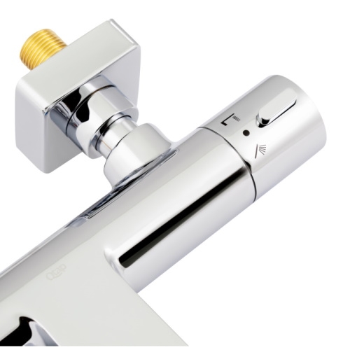 Смеситель для ванны Qtap Votice QVTC30T105GC - 4
