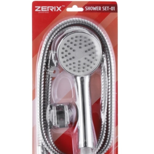 Душовий набір (шланг, лійка, тримач) Zerix Shower SET-01 ZX3068 - 2
