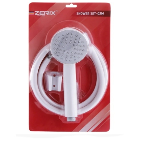 Душевой набор (шланг, лейка, держатель) Zerix Shower SET-02W ZX3096 - 2