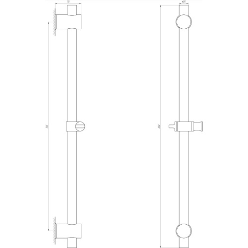 Душова стійка Globus Lux SUS-1107 9694900304190722 - 3