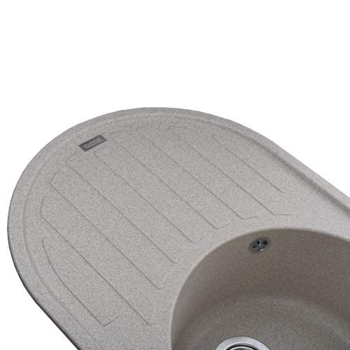 Гранитная мойка Globus Lux Ohara миндаль 770х500 9694900304195675 - 2