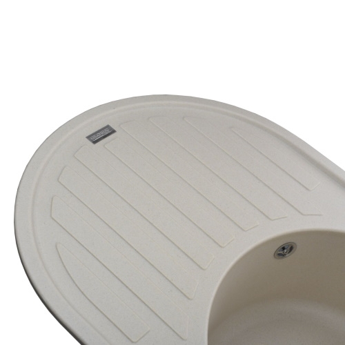 Гранитная мойка Globus Lux Ohara слоновая кость 770х500 9694900304195678 - 3