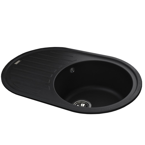 Гранитная мойка Globus Lux Ohara черный 770х500 9694900304195679 - 4