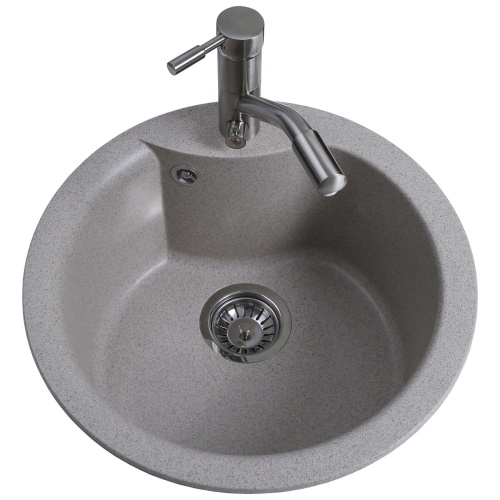 Гранітний мийка Globus Lux Orta миндаль 485 9694900304195651 - 000021052 - 1