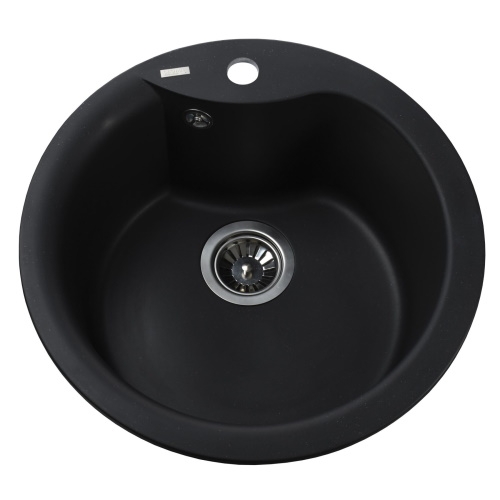 Гранитная мойка Globus Lux Orta черный 485 9694900304195655 - 1