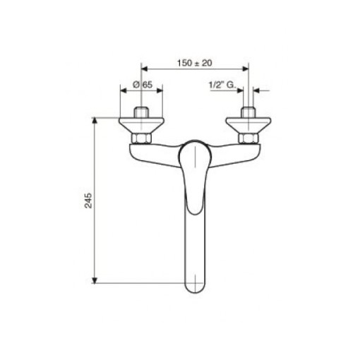 Смеситель для кухни EMMEVI DUKA CR44005 - 2