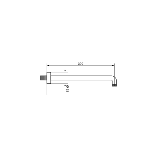 Кронштейн для душу Emmevi C00679 CR - 2