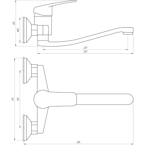 Смеситель для кухни Globus Lux Koln GLK-104 9694900304189883 - 2
