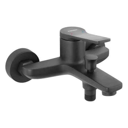Змішувач для ванни Ferro Stratos Black BSC1BL - 1