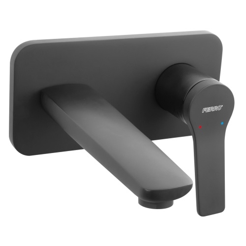 Смеситель для умывальника Ferro Stratos Black BSC3PABL - 1