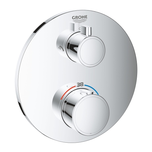 Змішувач прихованого монтажу Grohe Grohtherm 24076000 - 1