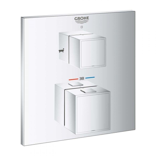 Змішувач прихованого монтажу Grohe Grohtherm Cube 24155000 - 1