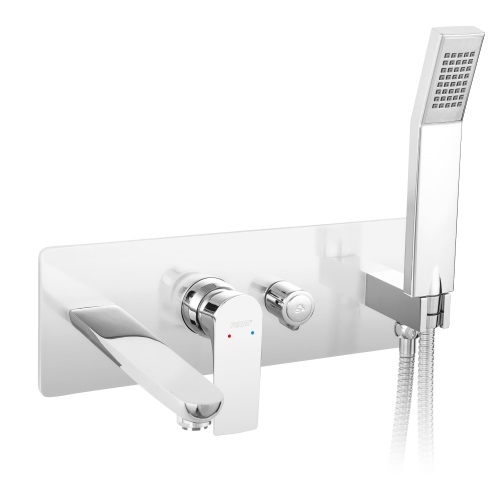 Змішувач для ванни Ferro Algeo Square BAQ11P - 1