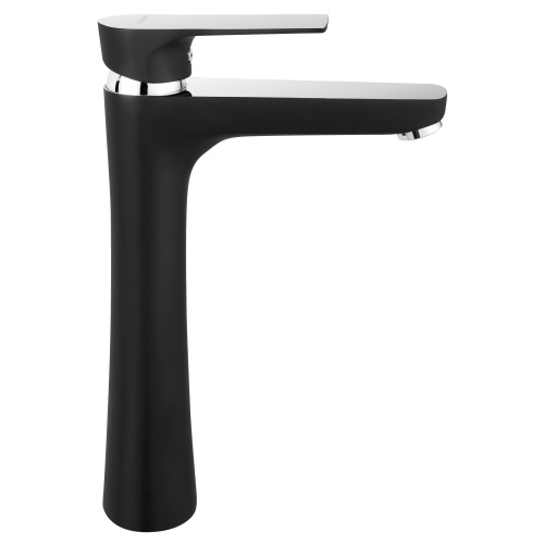 Смеситель для умывальника Ferro Algeo Square Black BAQ2LBLC - 1