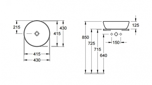 Умивальник Villeroy&Boch Artis 41794301 - 2