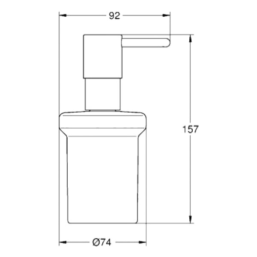 Дозатор жидкого мыла Grohe Essentials 40394001 - 2
