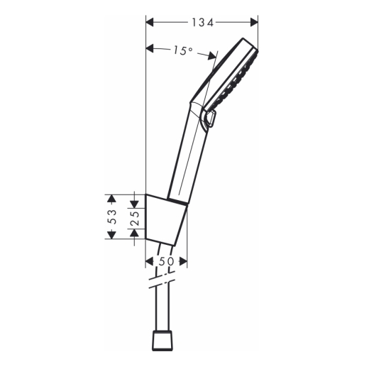 Душевой набор Hansgrohe Crometta 26691400 - 2