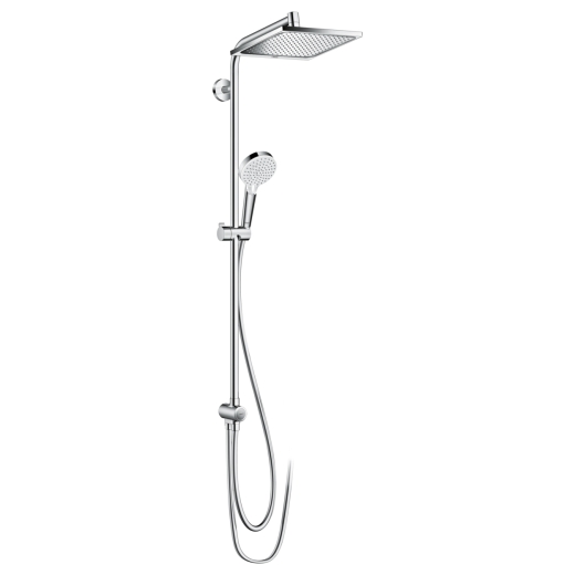 Душова система Hansgrohe Crometta E 240 1jet Showerpipe Reno 27289000 - 1