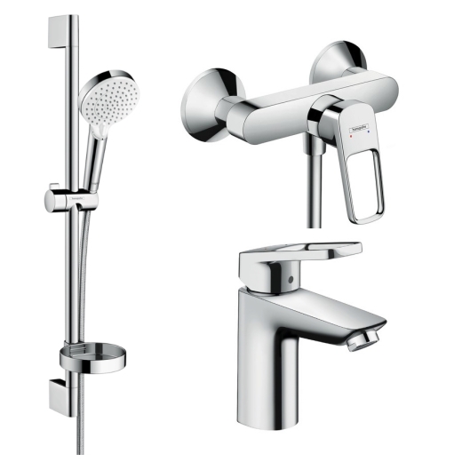 Набір змішувачів для ванни Hansgrohe LOGIS Loop (71151000+71247000+26553400) 1072019 - 1