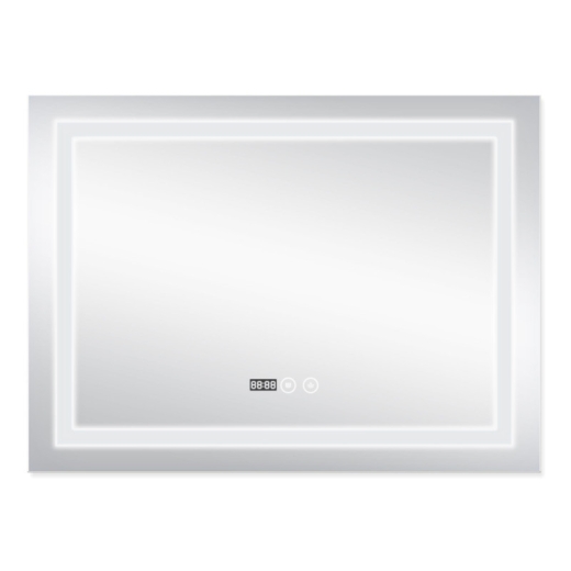 Зеркало с подсветкой и антизапотеванием Qtap Mideya LED DC-F904 800*600 QT2078F904W - 3