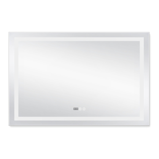 Зеркало с подсветкой и антизапотеванием Qtap Mideya LED DC-F613 1200*800 QT2078F613W - 3
