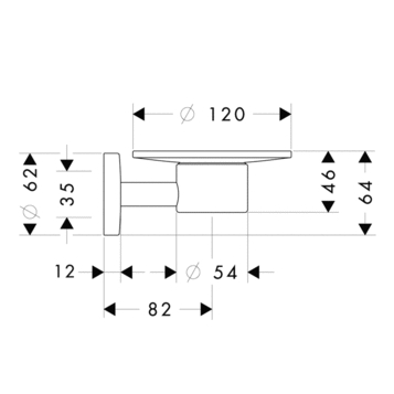 Мильниця Hansgrohe Logis 40515000 - 2