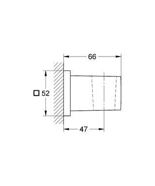 Тримач для душу GROHE EUPHORIA CUBE 27693000 - 2