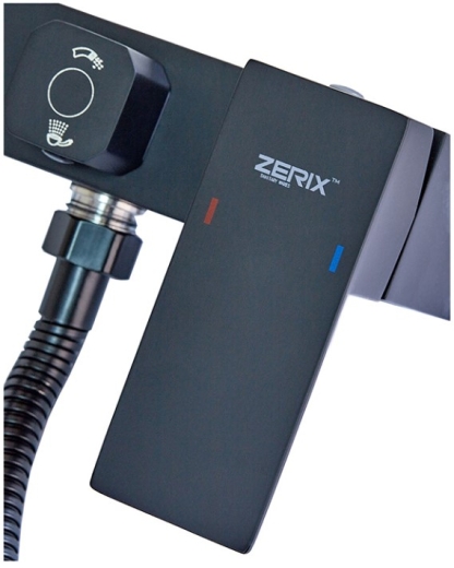 Смеситель для ванны ZERIX KUB-008 Euro черный (ZX4851) - 2