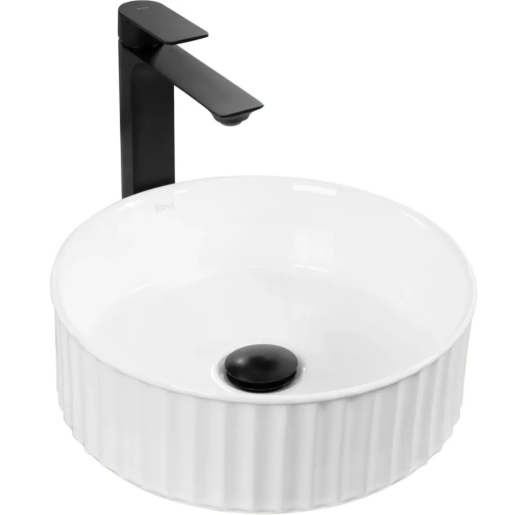 Умивальник Rea Charlotte 36,5x36,5 white (REA-U6960) - 1