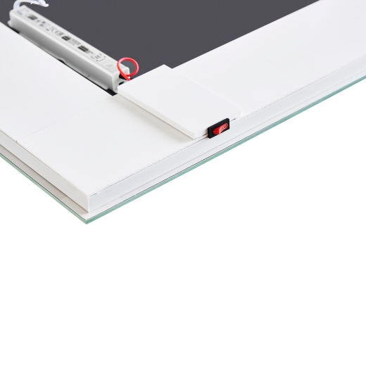 Зеркало с подсветкой UNIO MRR-01 SQR-AA 600 x 800 mm LED FL 97949003041927633 - 000026925 - 4