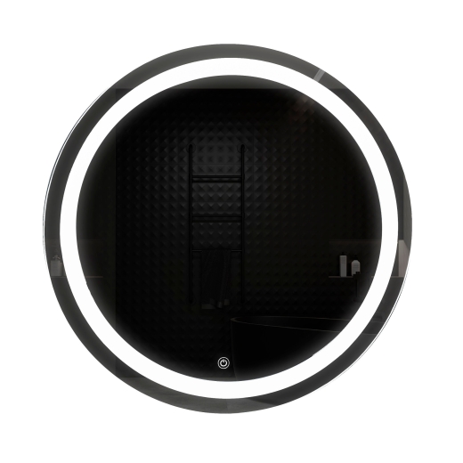 Зеркало с подсветкой UNIO MRR-09 RND-S 700 x 700 mm LED FL c сенсором 97949003041928093 - 000027464 - 2