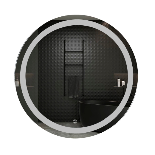 Зеркало с подсветкой UNIO MRR-09 RND-S 700 x 700 mm LED FL c сенсором 97949003041928093 - 000027464 - 3
