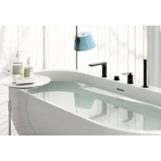 Змішувач на борт ванни Kohlman Experience Black (QB244EB) - 2