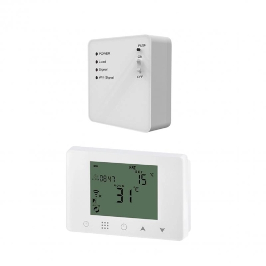 Котел газовий Thermo Alliance Ewa 24 кВт 725х420х288 мм + термостат з WiFi (11HY09-GCWRW) - 2