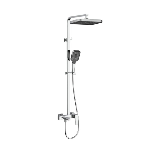 Душова система Qtap Gemini 51103KNC Chrome прямий вилив (QT51103KNC) - 1