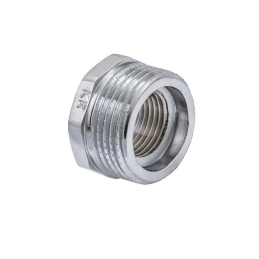 Футорка 1/2"х1" (хром) KOER KF.F0610.CHR (KF0131) - 1