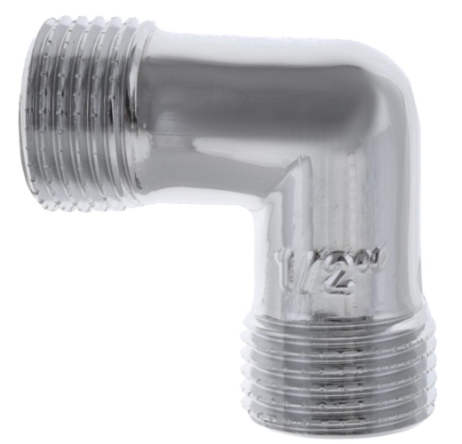 Кут 1/2'' НН (хром) KOER KF.L06M.CHR (KF0130) - 2