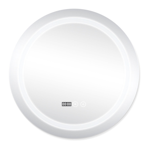Дзеркало з підсвічуванням та антизапітнінням Qtap Mideya LED DC-F803 600*600 QT2078F803W - 3