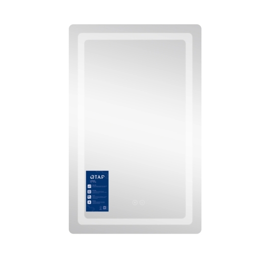 Зеркало с антизапотеванием 500*800 Qtap Mideya LED DC-F911 QTMIDDCF911 - 2