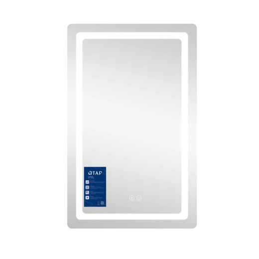 Зеркало с антизапотеванием 500*800 Qtap Mideya LED DC-F911 QTMIDDCF911 - 3