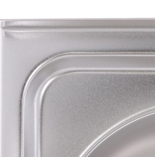 Кухонна мийка ZERIX Z8050D-08-180E (satin) (ZM0569) - 2