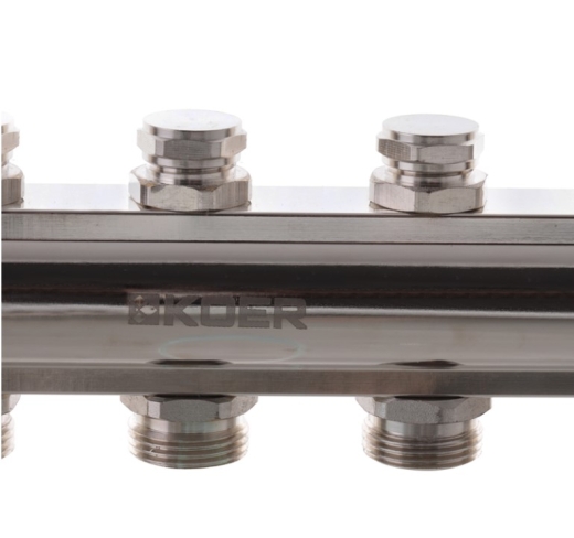 Коллекторный блок с термостатическими клапанами KOER KR.1100-09 1?x9 WAYS (KR2635) - 2