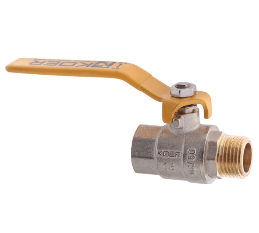 Кран кульовий KOER 1/2" ГШР ГАЗ (KR.215.G) (KR0116) - 2