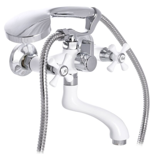 Смеситель для ванны MIXXUS OMEGA 142 WHITE (MI2769) - 1