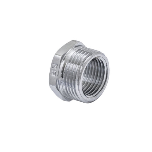Футорка 1/2"х3/4" (хром) KOER KF.F0608.CHR (KF0134) - 1