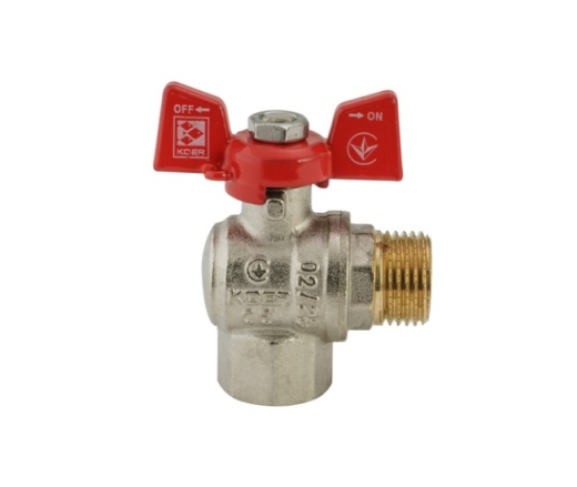 Кран кульовий KOER 1/2" ГШБ кутній (KR.208) (KR2805) - 2