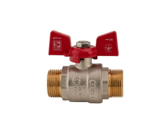 Кран кульловий KOER 3/4" ШШБ (KR.219) (KR0158) - 4