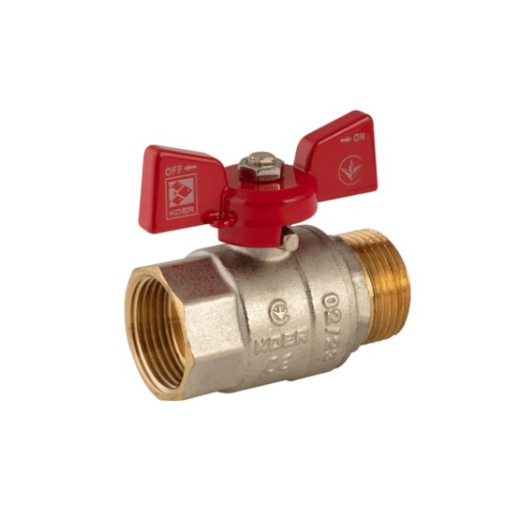 Кран кульовий KOER 1" ГШБ (KR.218) (KR0028) - 4